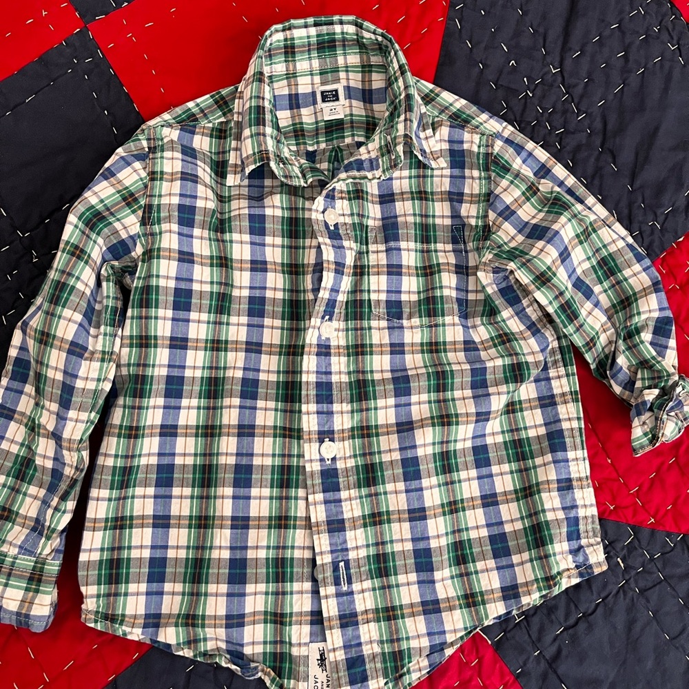 Janie and Jack collared Shirt